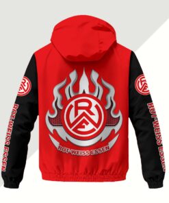 Alternative view of Rot-Weiss Essen Windjacke - RWE Windbreaker
