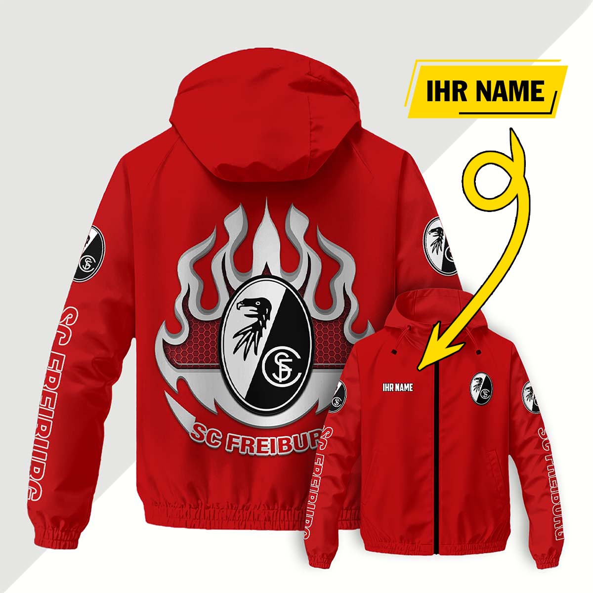 SC Freiburg Windjacke - SCF Windbreaker – Bild 12