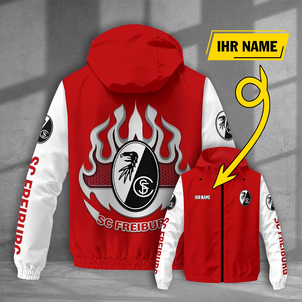 SC Freiburg Windjacke - SCF Windbreaker – Bild 5