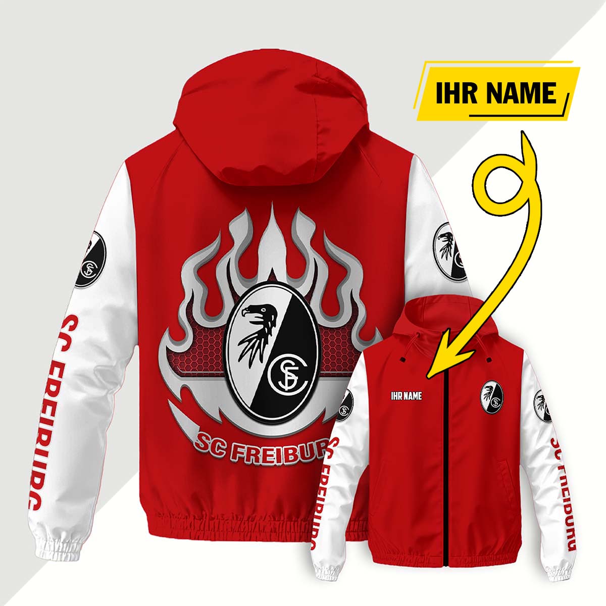 SC Freiburg Windjacke - SCF Windbreaker – Bild 8