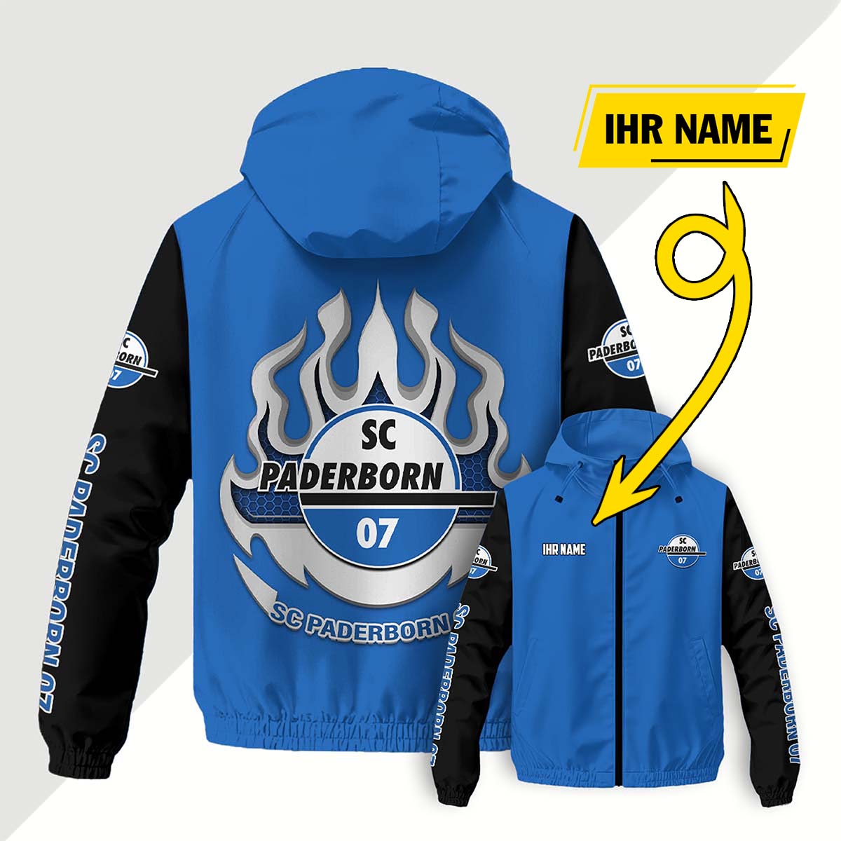 SC Paderborn 07 Windjacke - SCP Windbreaker – Bild 4