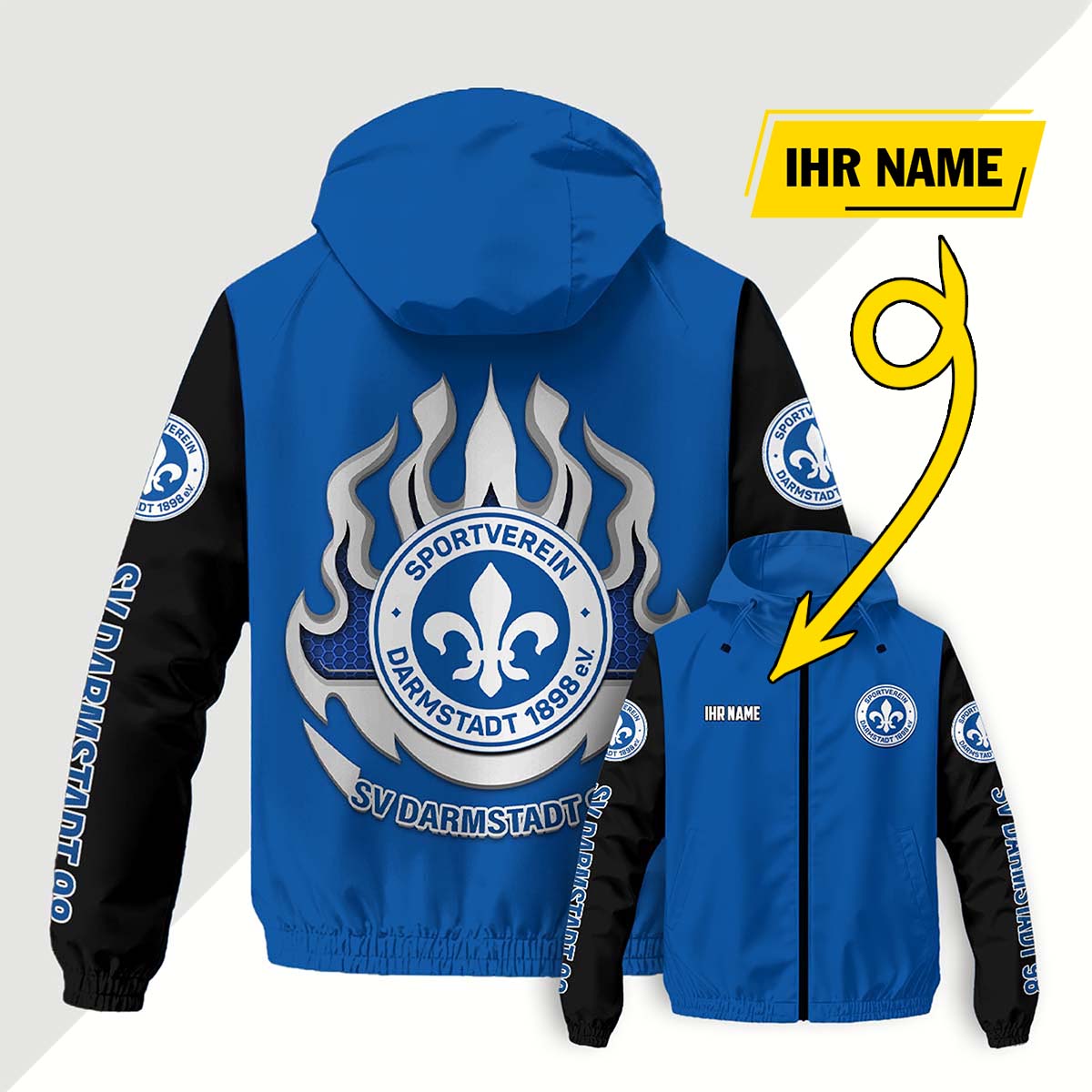 SV Darmstadt 98 Windjacke - D98 Windbreaker – Bild 4
