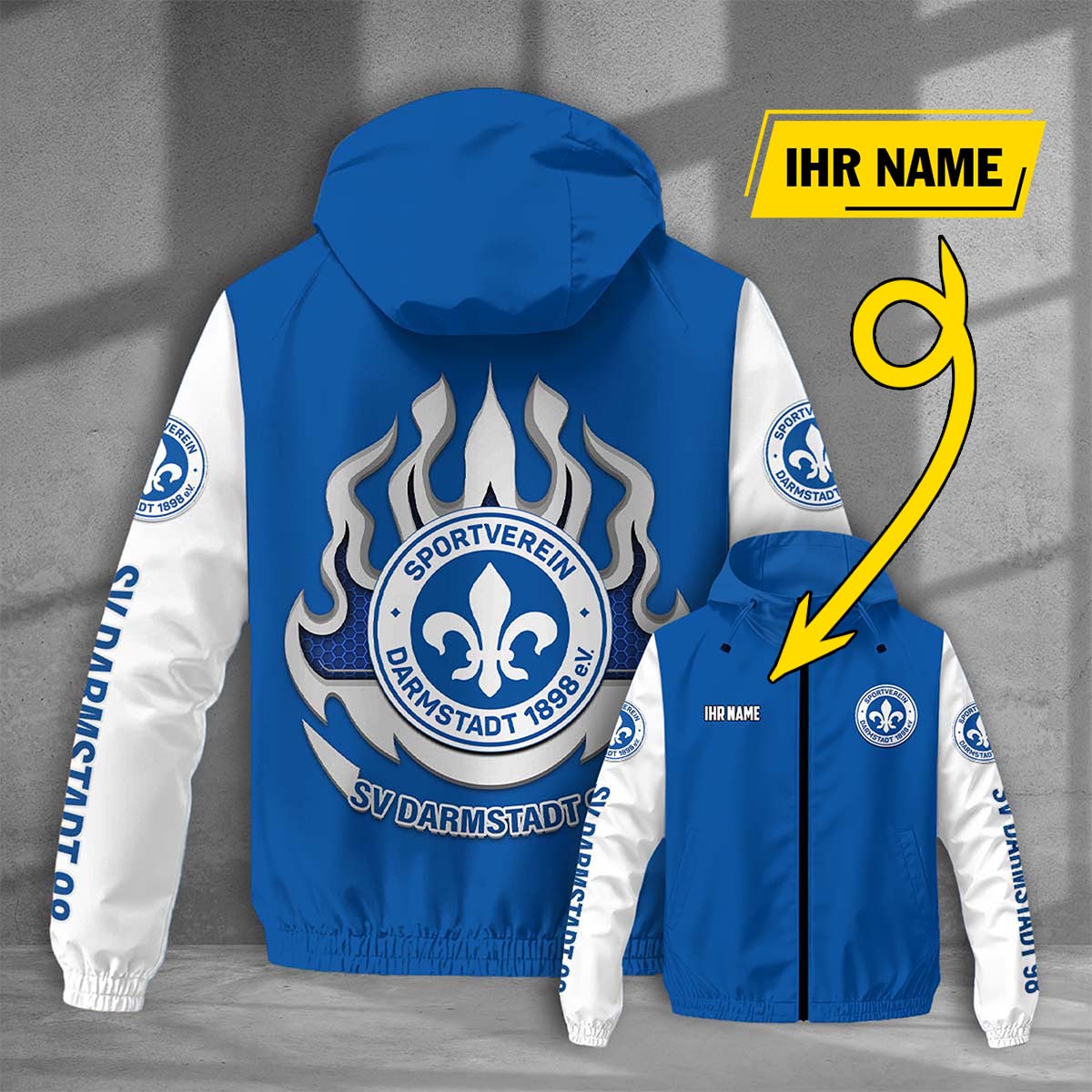 SV Darmstadt 98 Windjacke - D98 Windbreaker – Bild 5