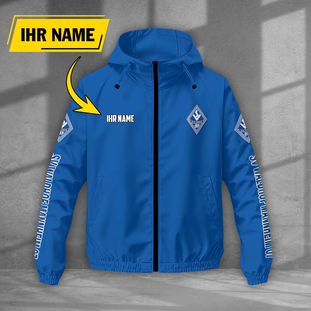 SV Waldhof Mannheim 07 Windjacke - SVW Windbreaker – Bild 11