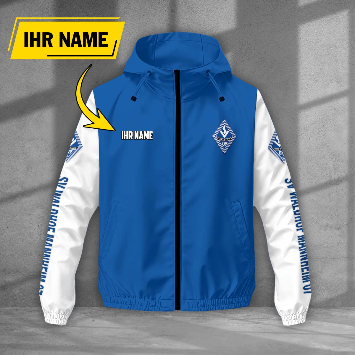 SV Waldhof Mannheim 07 Windjacke - SVW Windbreaker – Bild 7