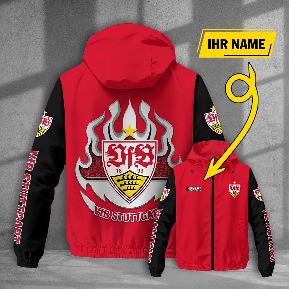 VfB Stuttgart Windjacke - VFB Windbreaker
