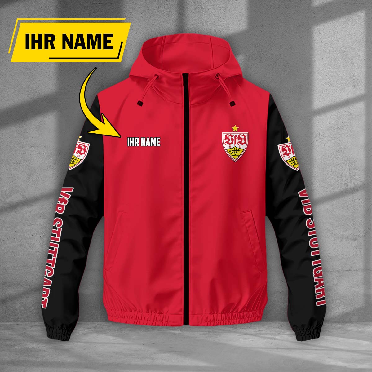 VfB Stuttgart Windjacke - VFB Windbreaker – Bild 3