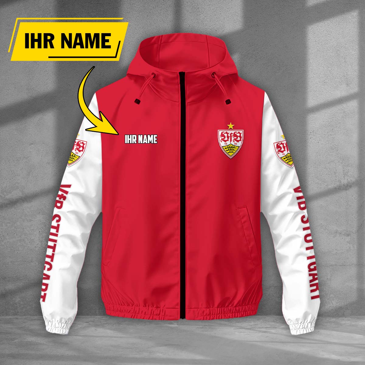 VfB Stuttgart Windjacke - VFB Windbreaker – Bild 7
