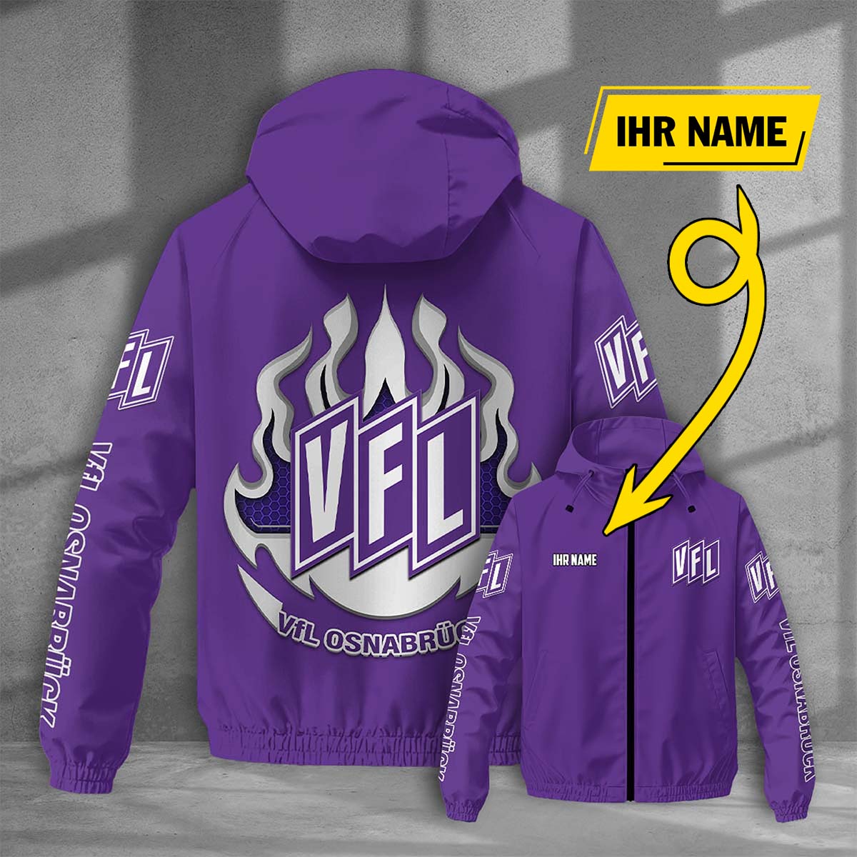 VfL Osnabrück Windjacke - VFL Windbreaker – Bild 9