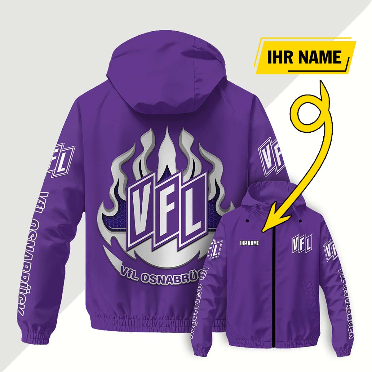 VfL Osnabrück Windjacke - VFL Windbreaker – Bild 12