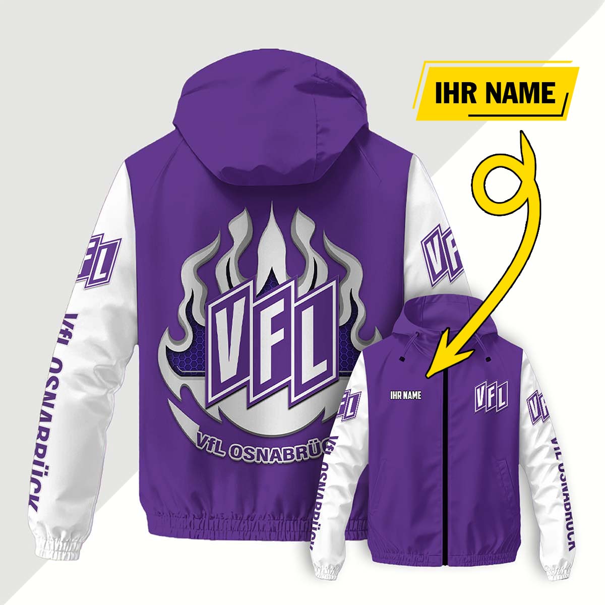VfL Osnabrück Windjacke - VFL Windbreaker – Bild 8