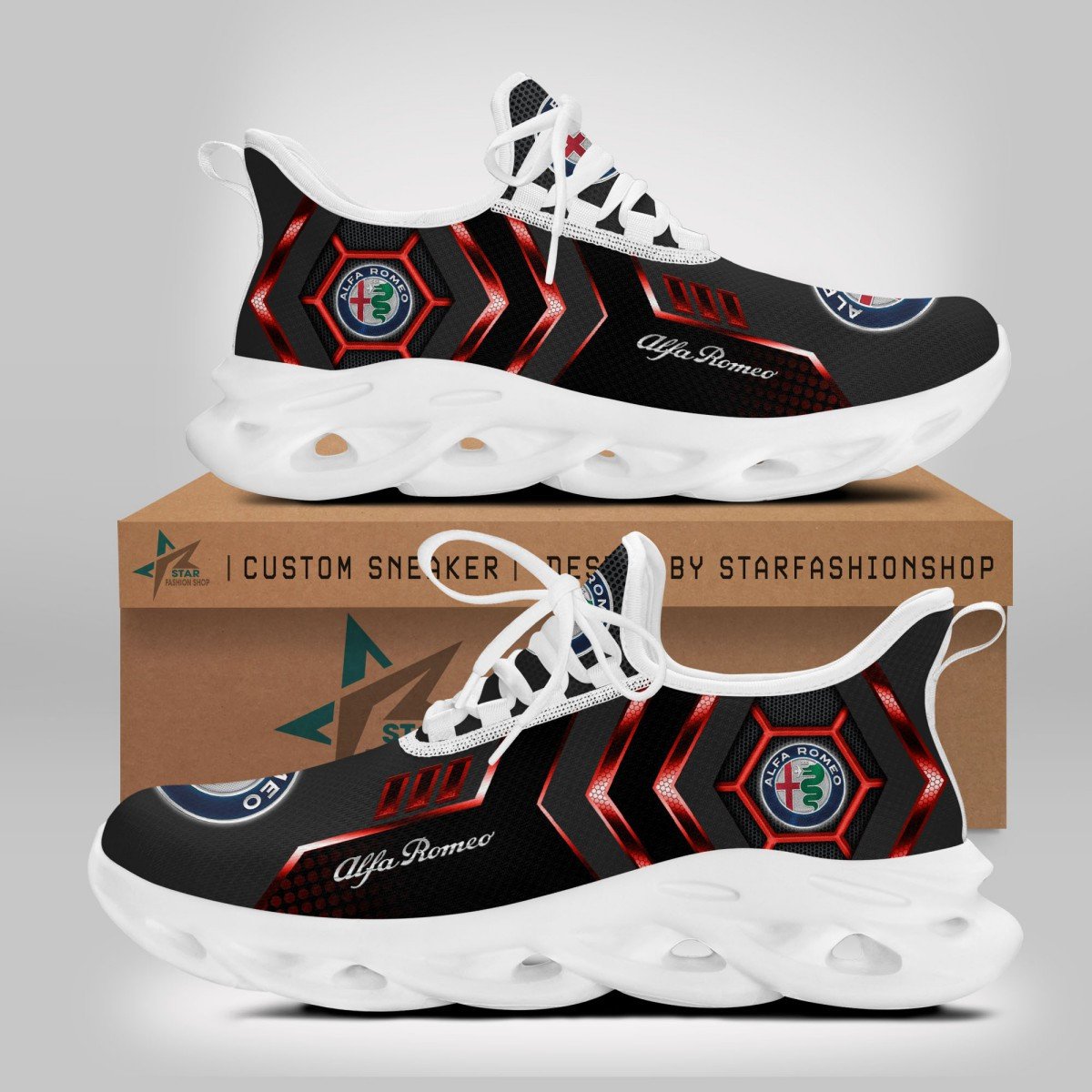 Alfa Romeo Red Schuhe – Bild 2