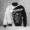 Mercedes-Benz White Bomberjacke