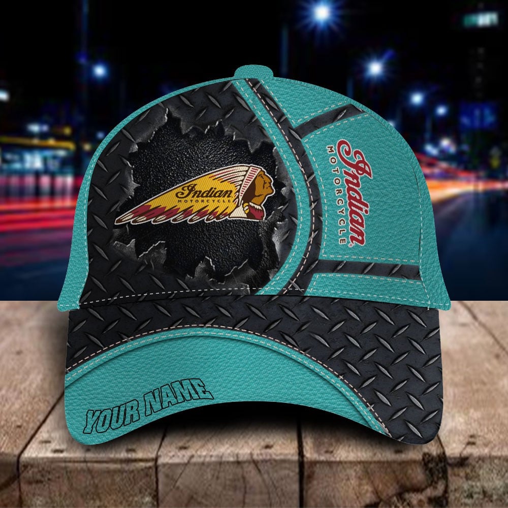 Indian Motorcycle Hat Colorful Basecap – Bild 3