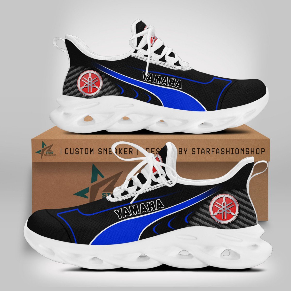 Yamaha Blue Schuhe – Bild 2