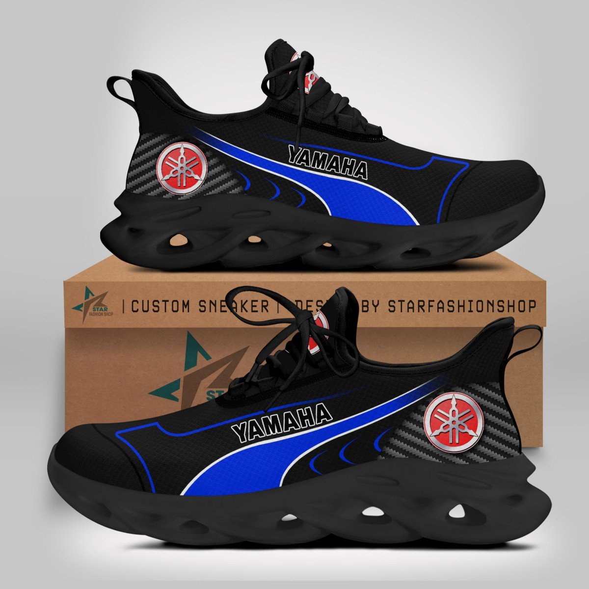 Yamaha Blue Schuhe – Bild 2