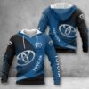 Toyota Blue Hoodie