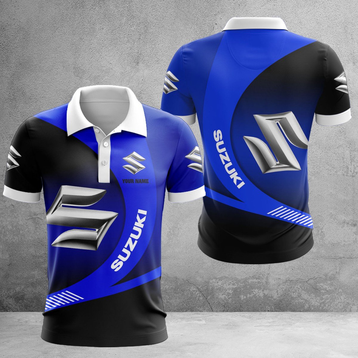 Suzuki Blue Poloshirt