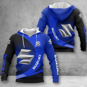 Suzuki Blue Hoodie