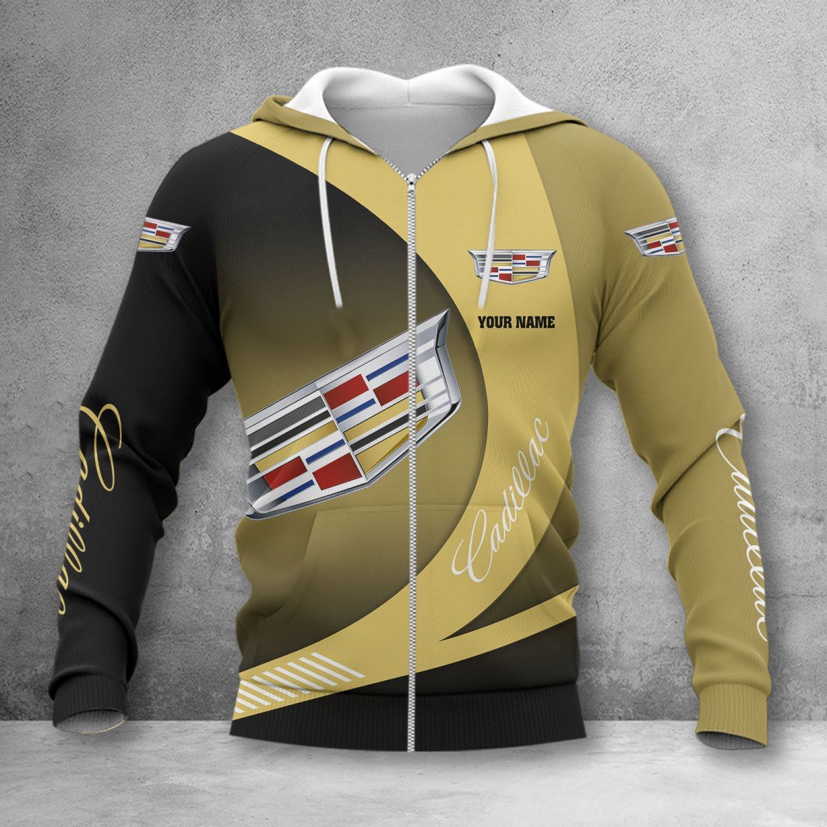 Cadillac Zip Hoodie