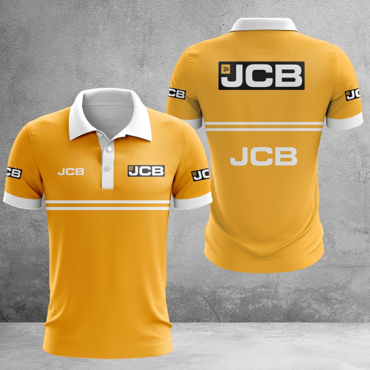JCB Agricultural Tractors Poloshirt