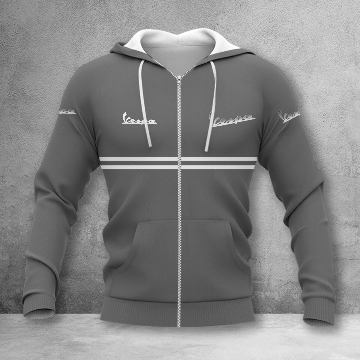Vespa Zip Hoodie
