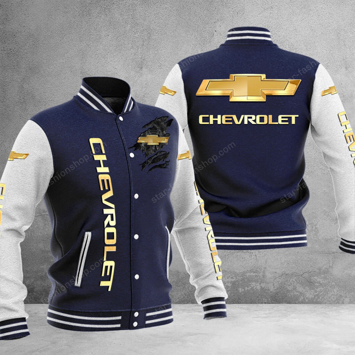Chevrolet College Jacke – Bild 2