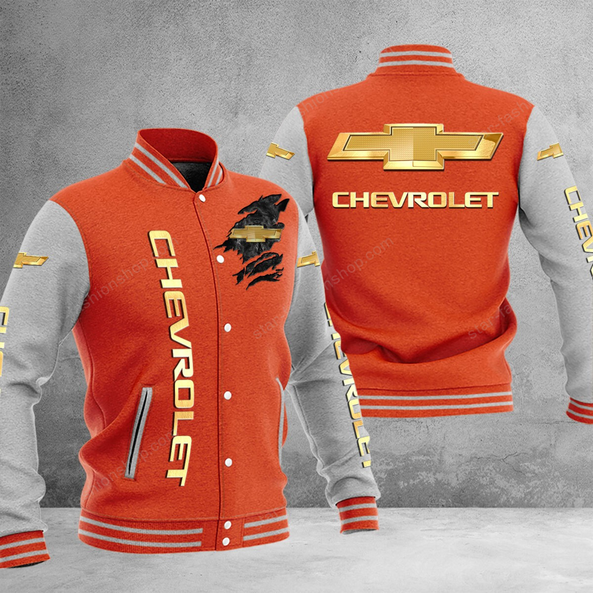 Chevrolet College Jacke – Bild 5