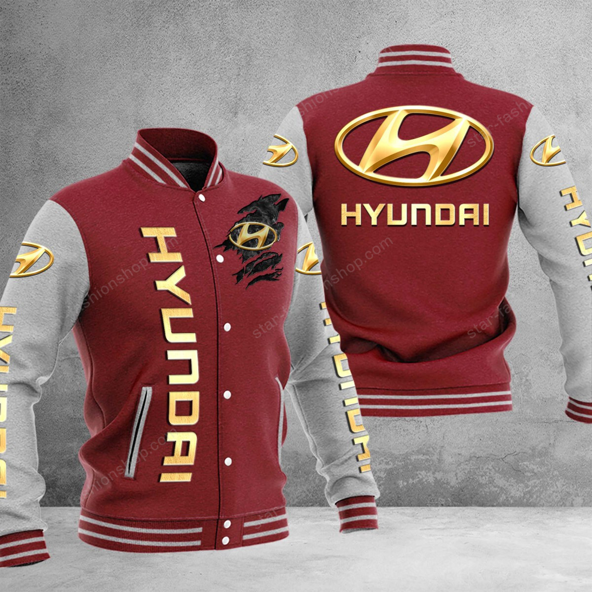 Hyundai College Jacke – Bild 4
