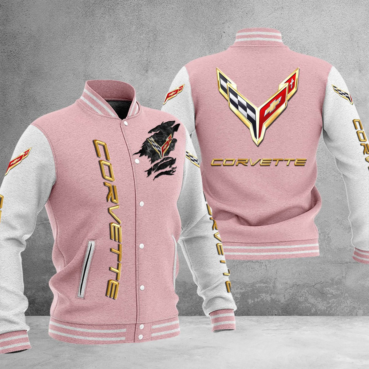 Chevrolet Corvette College Jacke – Bild 6