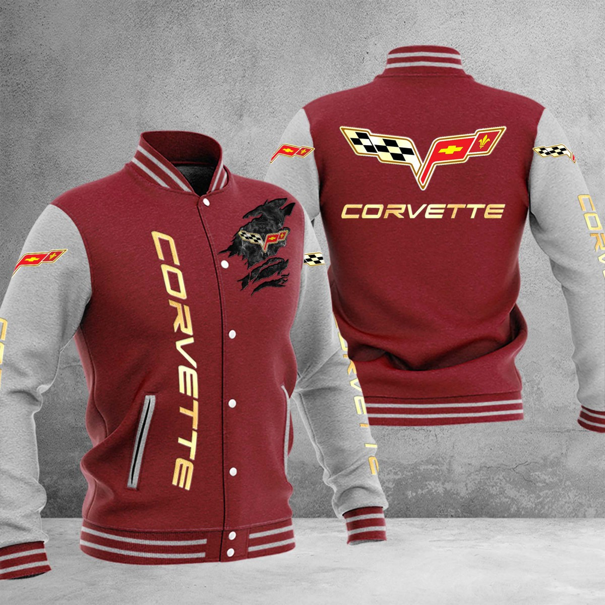 Corvette C6 College Jacke – Bild 4