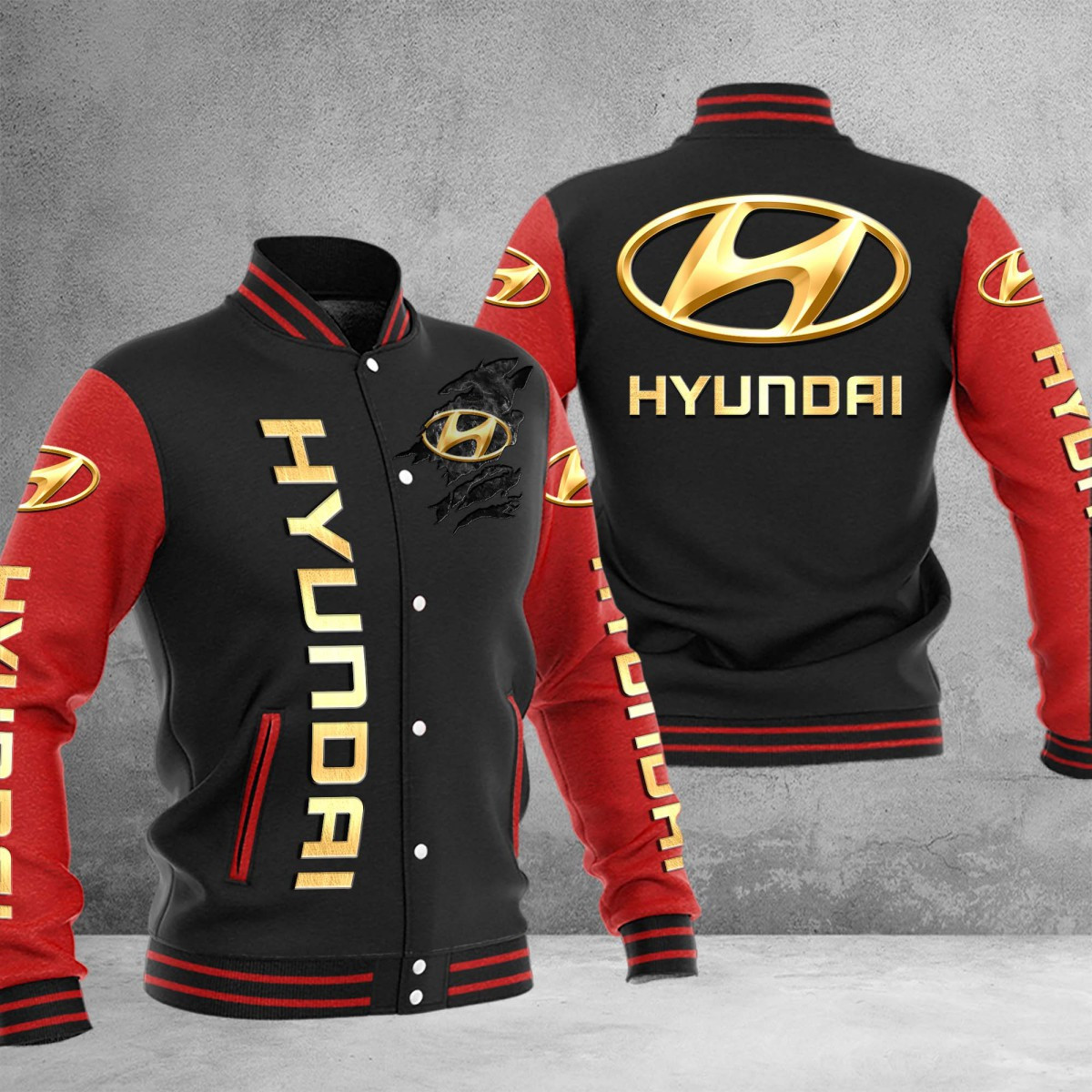 Hyundai College Jacke – Bild 3