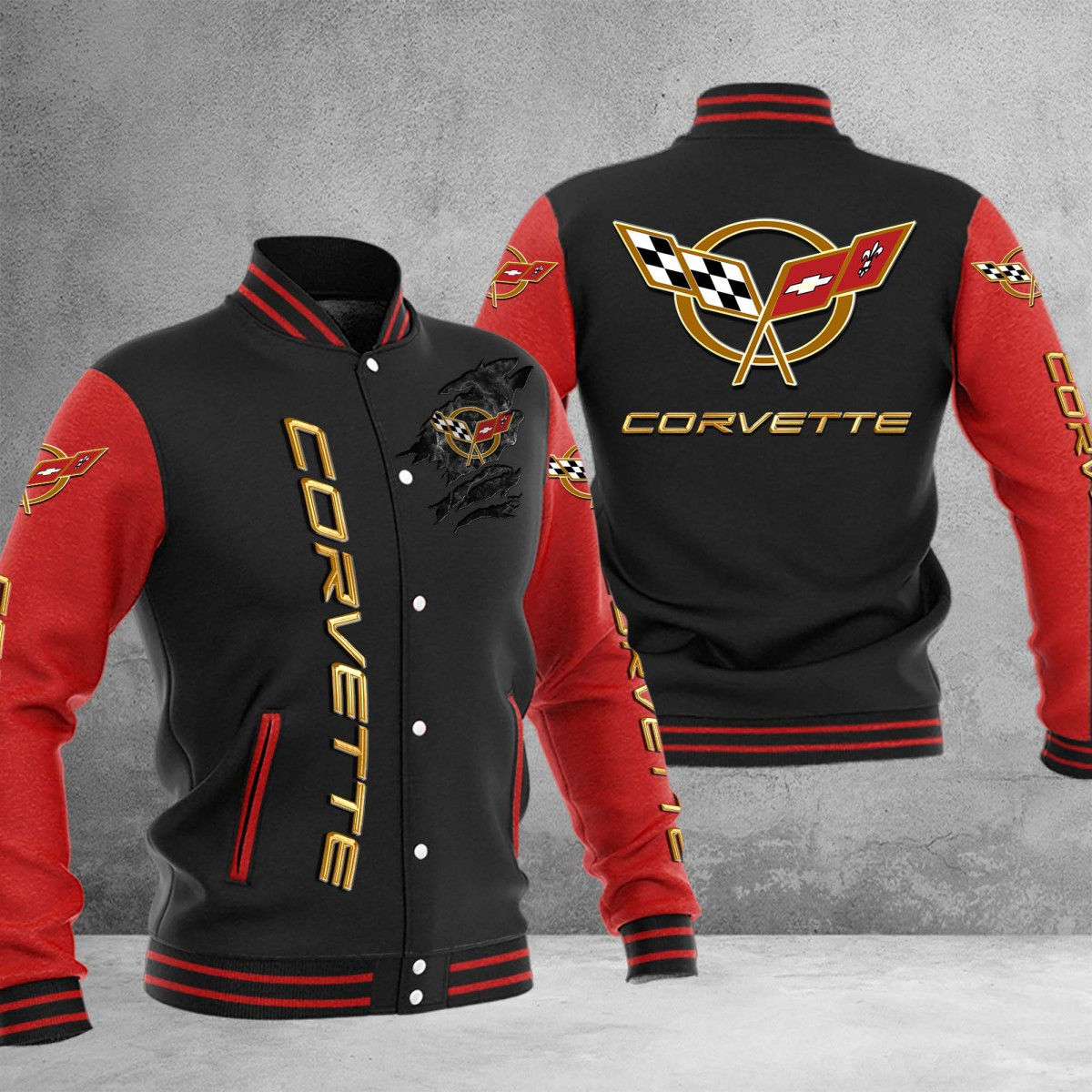 Corvette C5 College Jacke – Bild 3