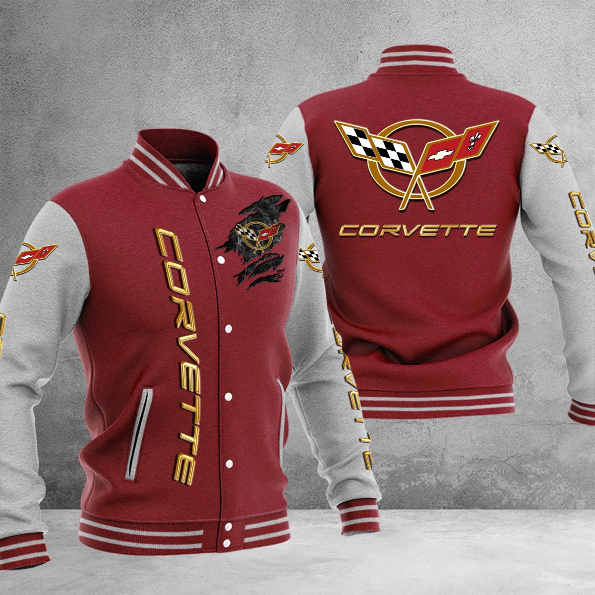 Corvette C5 College Jacke – Bild 4
