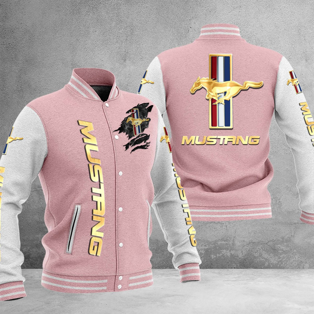 Ford Mustang College Jacke – Bild 6