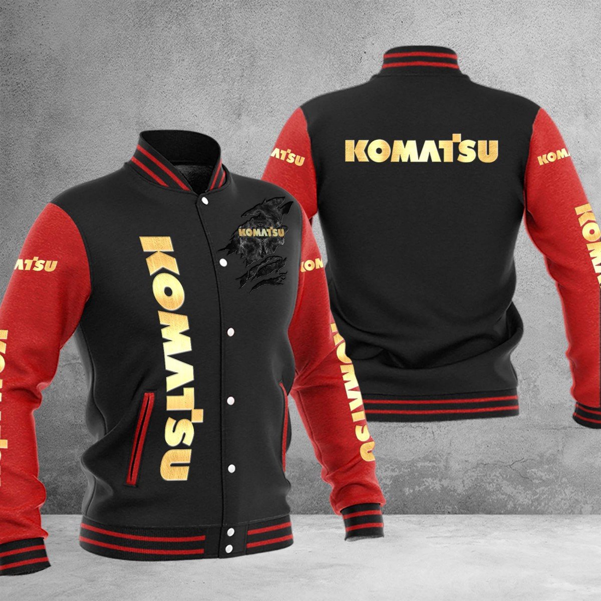 Komatsu College Jacke – Bild 3