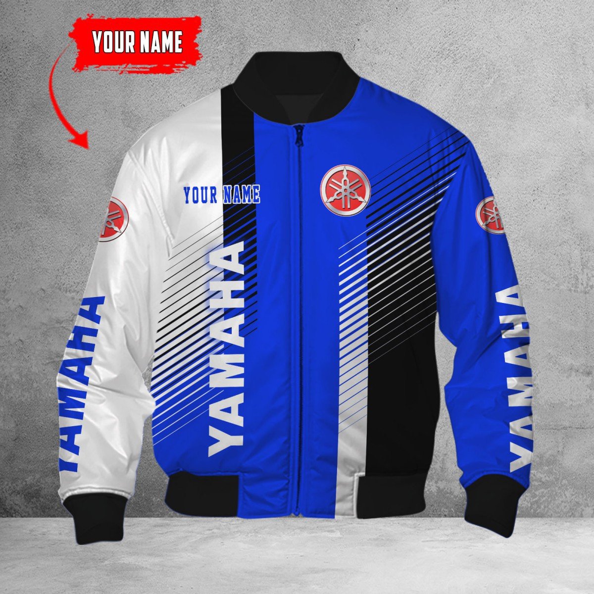 Yamaha Blue Bomberjacke