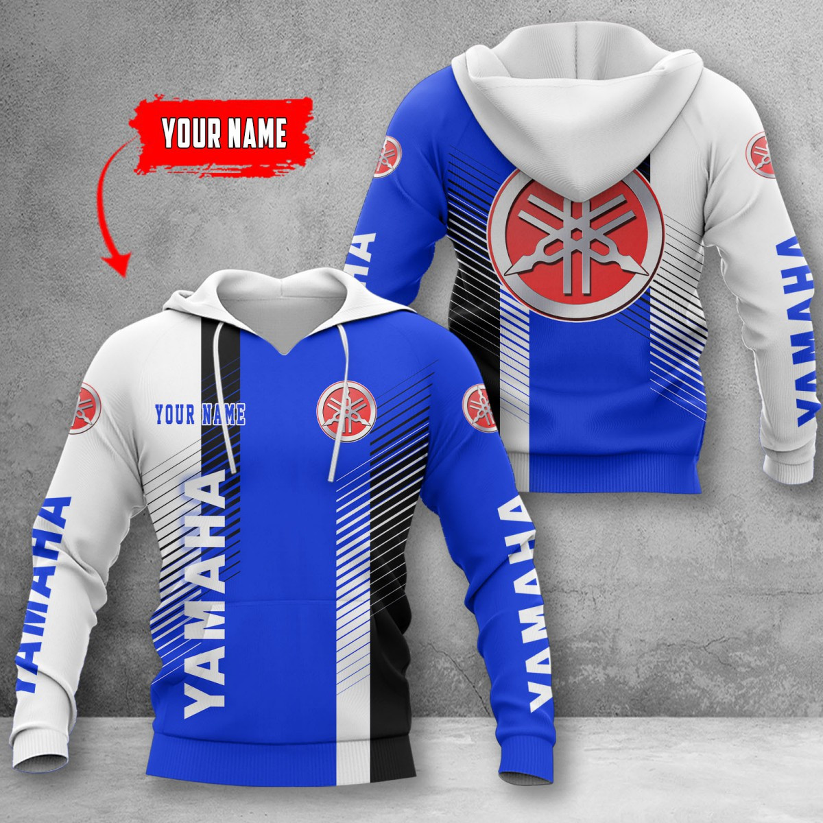 Yamaha Blue Hoodie