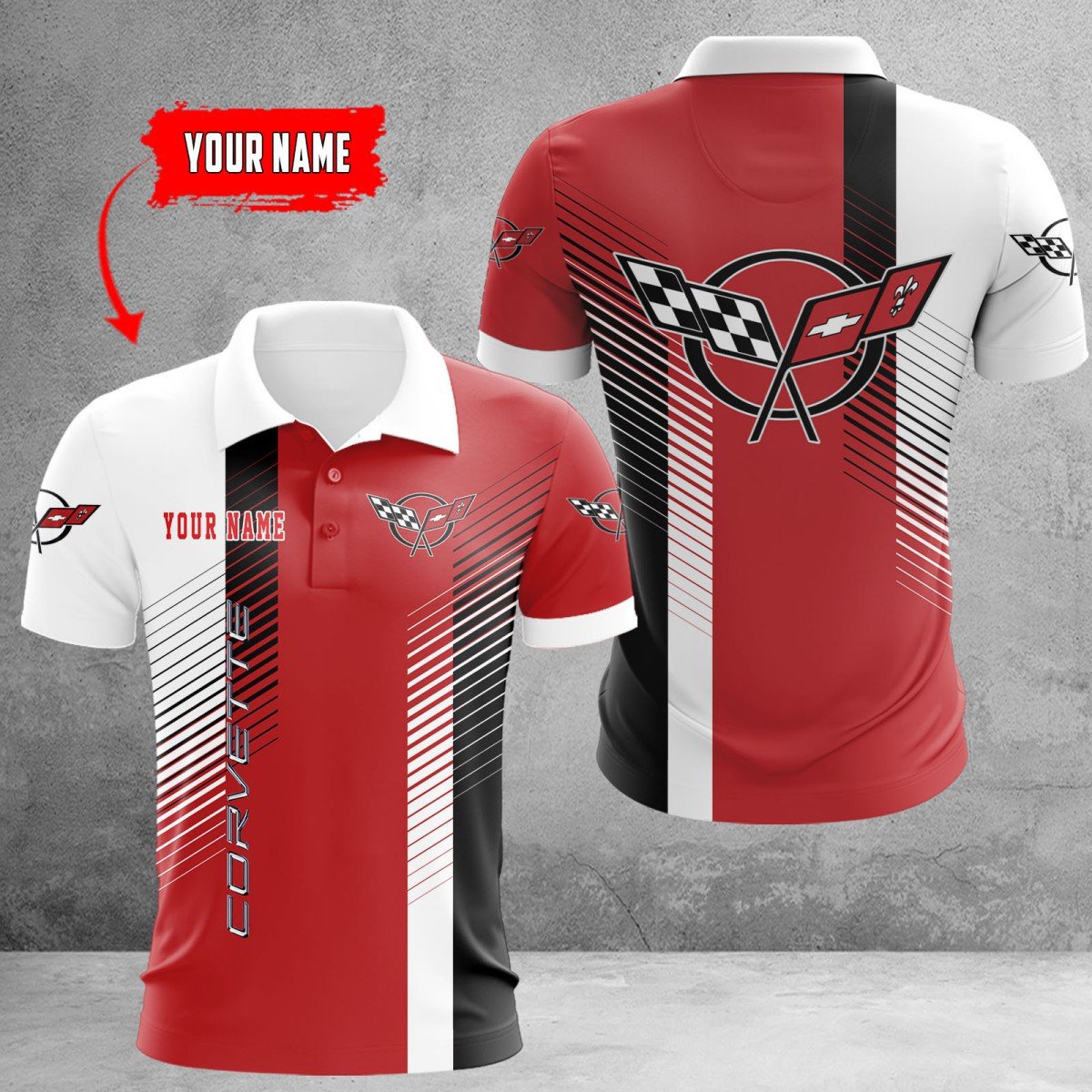 Corvette C5 Poloshirt