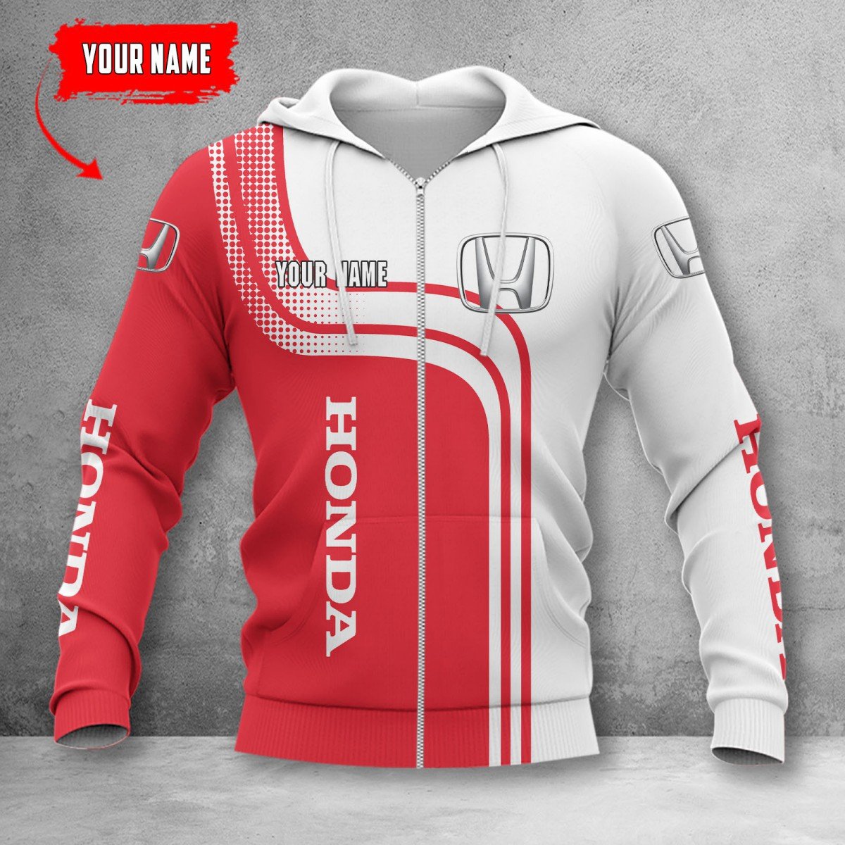 Honda Zip Hoodie