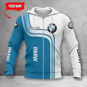 BMW Car Zip Hoodie