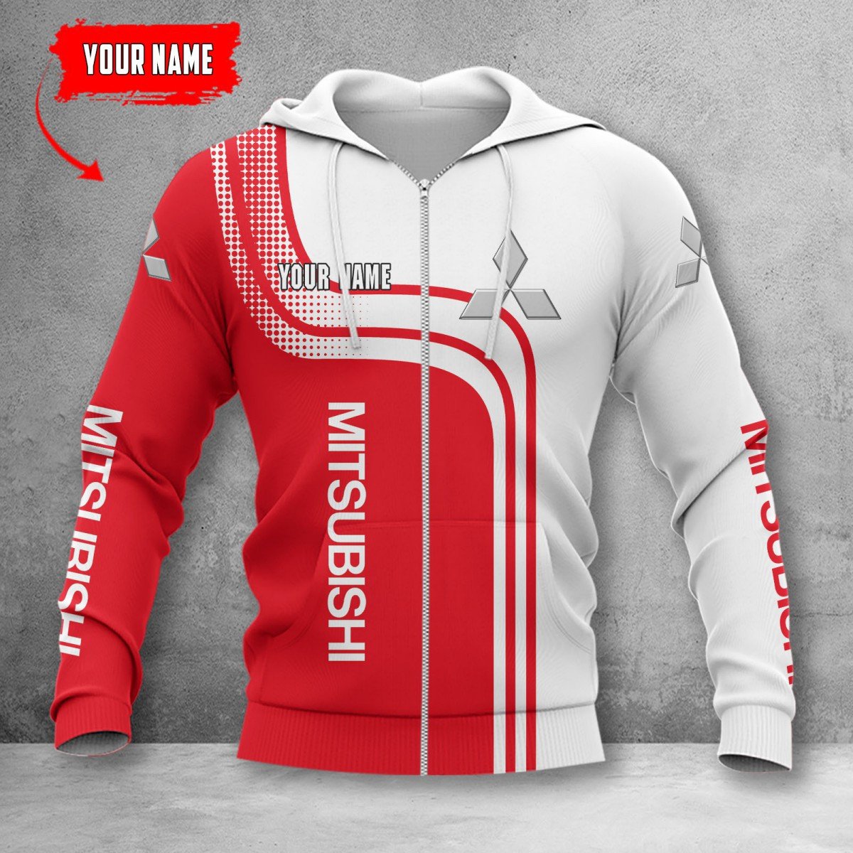Mitsubishi Zip Hoodie