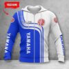 Yamaha Blue Zip Hoodie