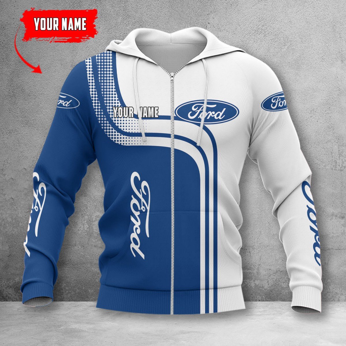 Ford Zip Hoodie