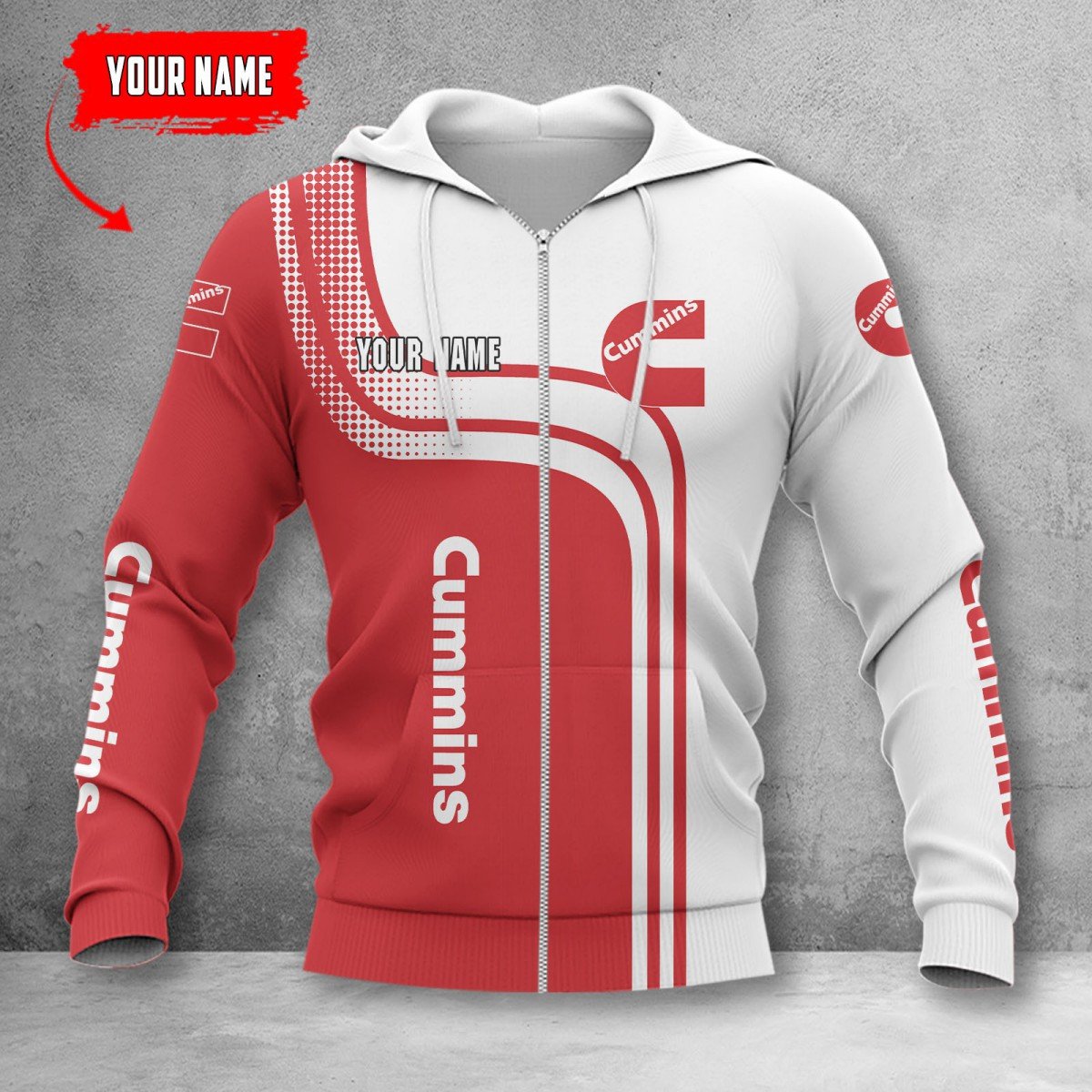 Cummins Zip Hoodie