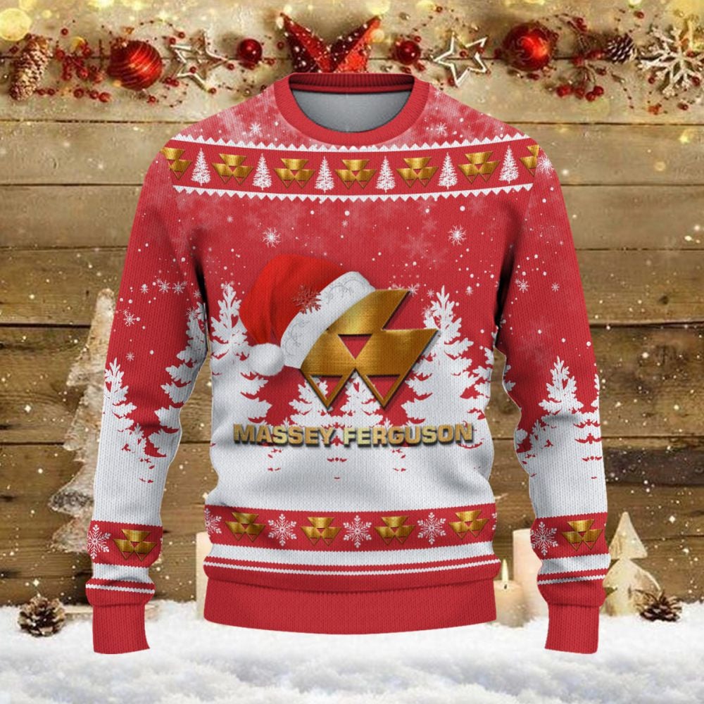 Weihnachtspullover Massey Ferguson - Ugly Christmas Sweater – Bild 2