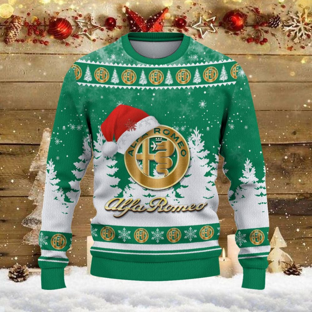 Weihnachtspullover Alfa Romeo – Ugly Christmas Sweater – Bild 2