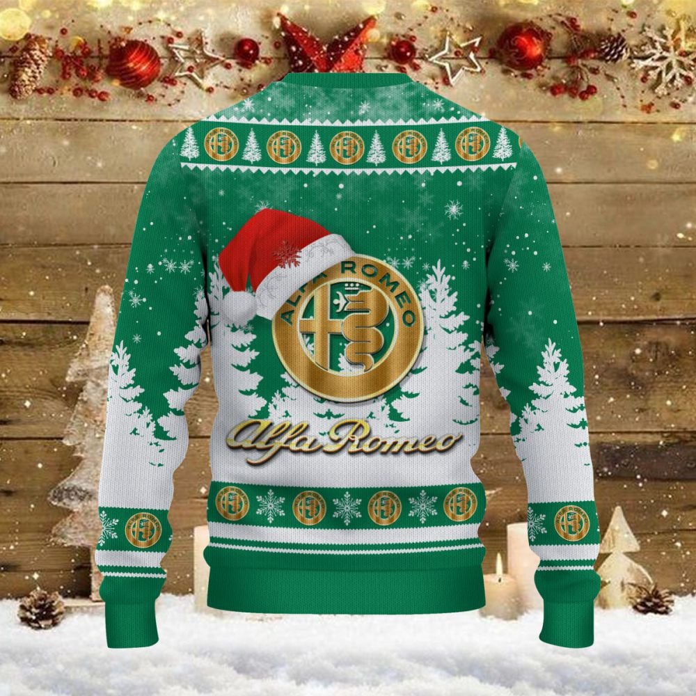 Weihnachtspullover Alfa Romeo – Ugly Christmas Sweater – Bild 3