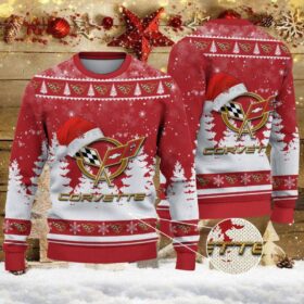 Weihnachtspullover Corvette C5 – Ugly Christmas Sweater