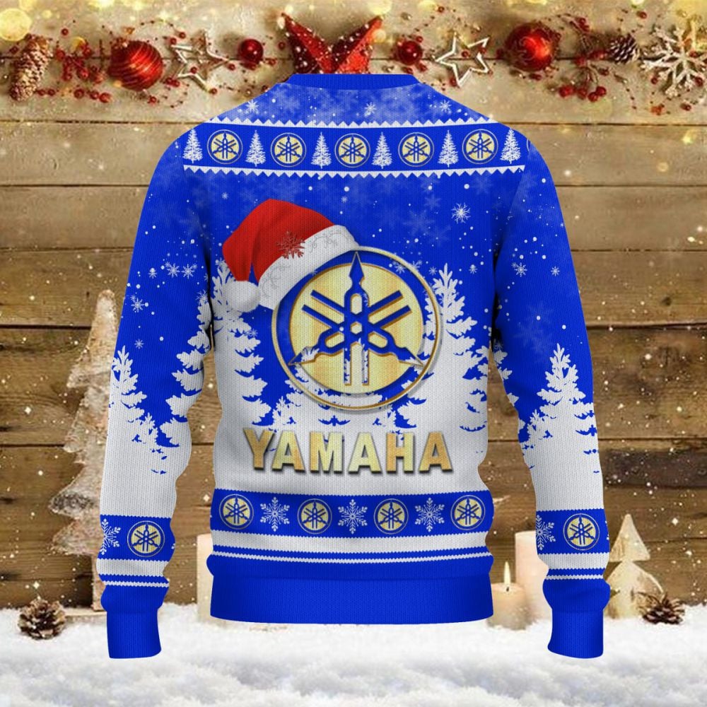 Weihnachtspullover Yamaha Blue - Ugly Christmas Sweater – Bild 3